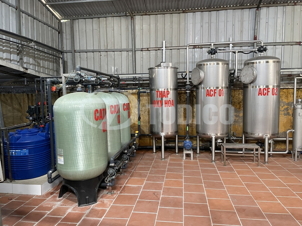 Hệ thống xử lý nước nấu bia