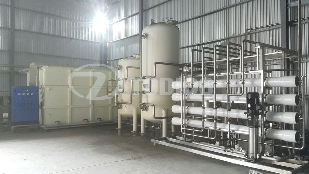 Hệ thống xử lý nước uống tinh khiết đóng chai  