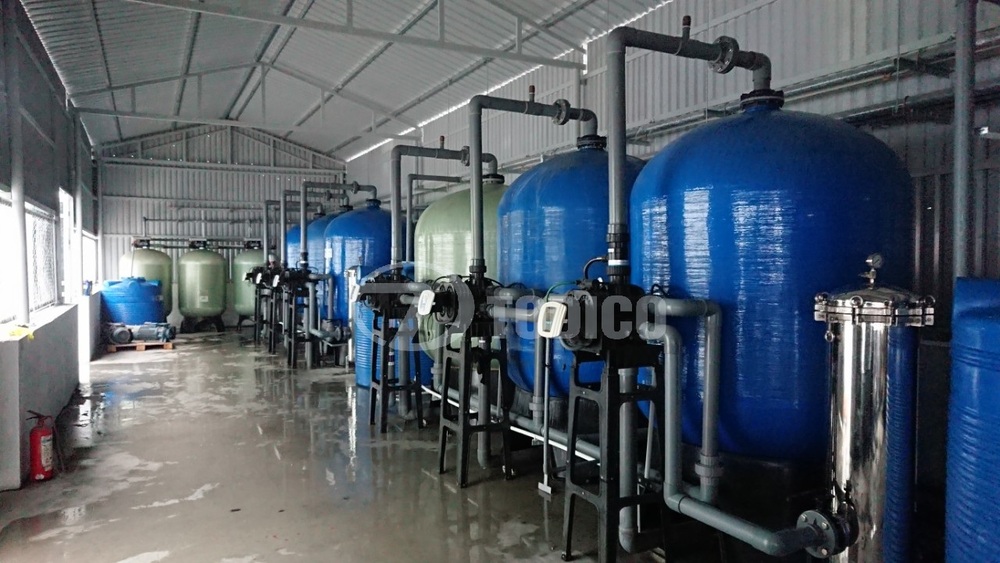 Hệ thống xử lý nước làm mềm công suất 30 m3/h