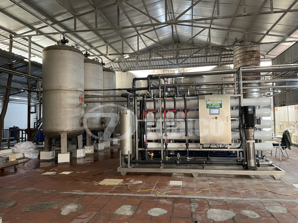Hệ thống xử lý nước nấu bia