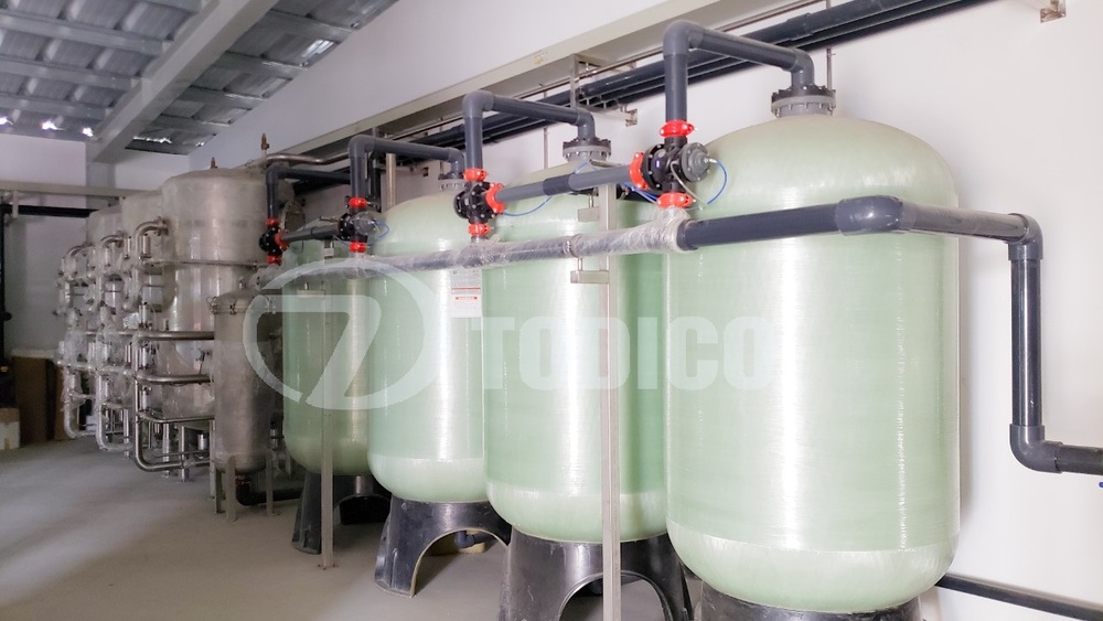 Hệ thống xử lý nước nấu bia