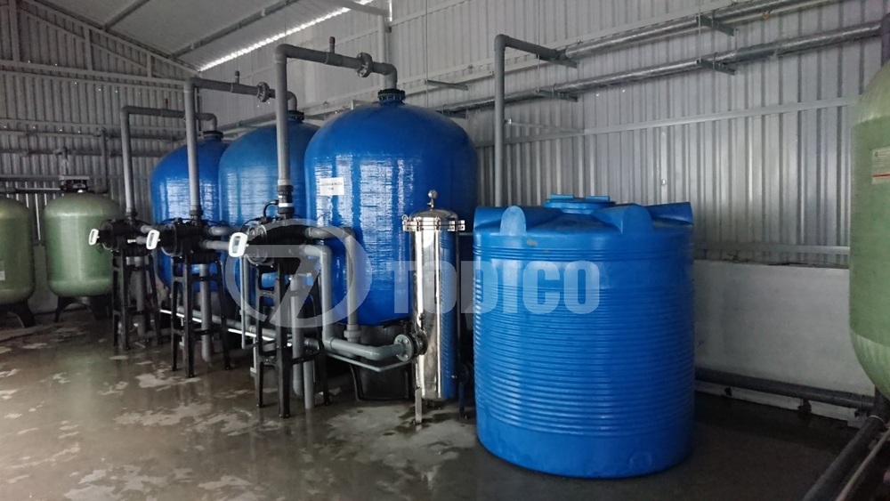 Hệ thống xử lý nước làm mềm công suất 30 m3/h