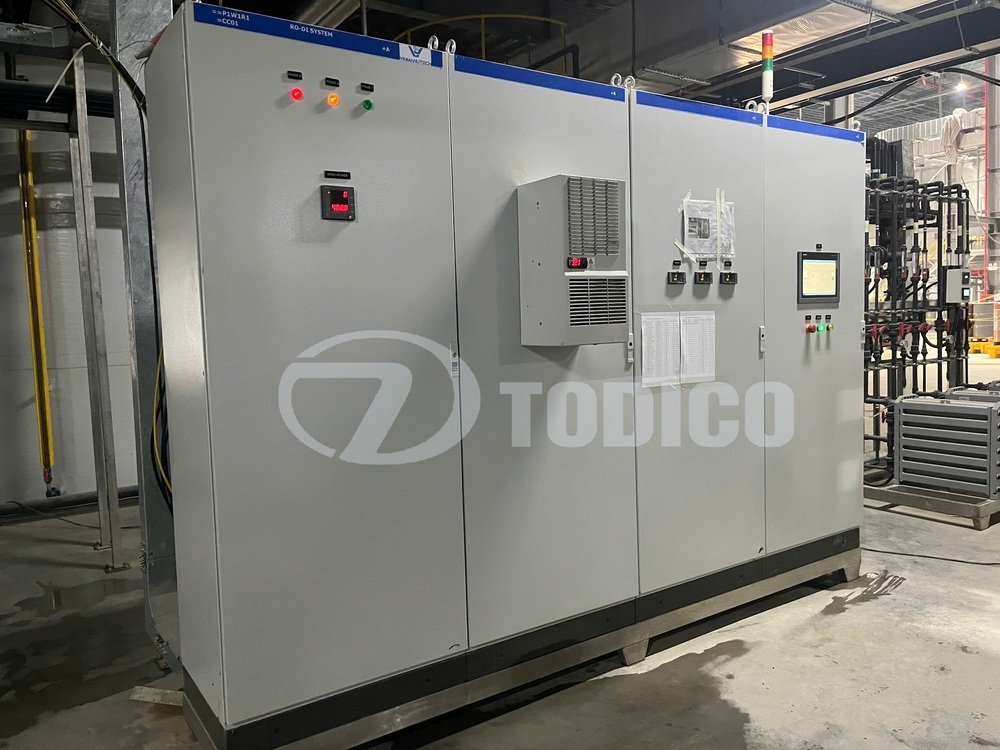 Hệ thống xử lý nước RO, DI công suất 12 m3/h