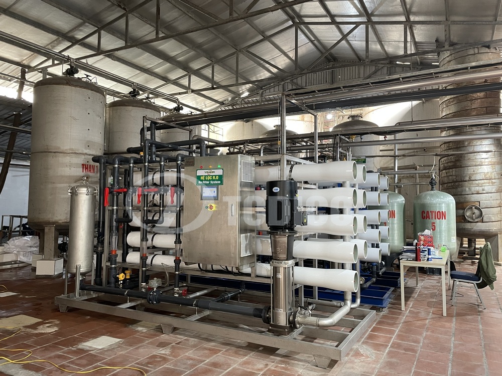 Hệ thống xử lý nước nấu bia
