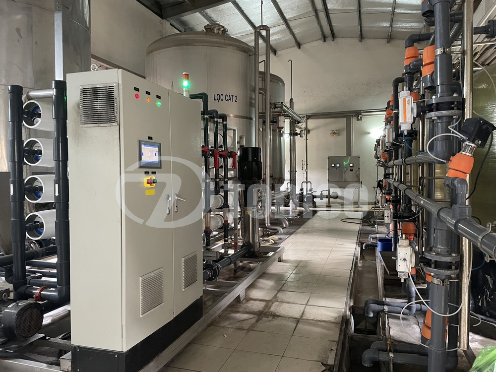 Hệ thống xử lý nước nấu bia 