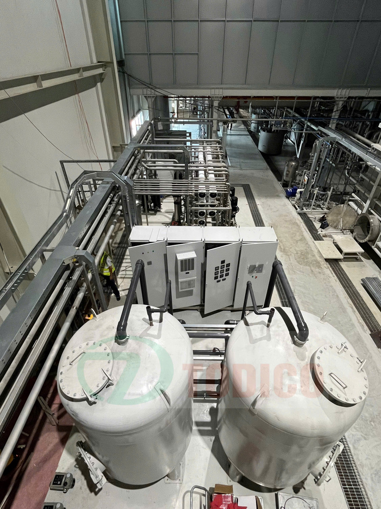 Hệ thống xử lý nước RO, DI công suất 10 m3/h