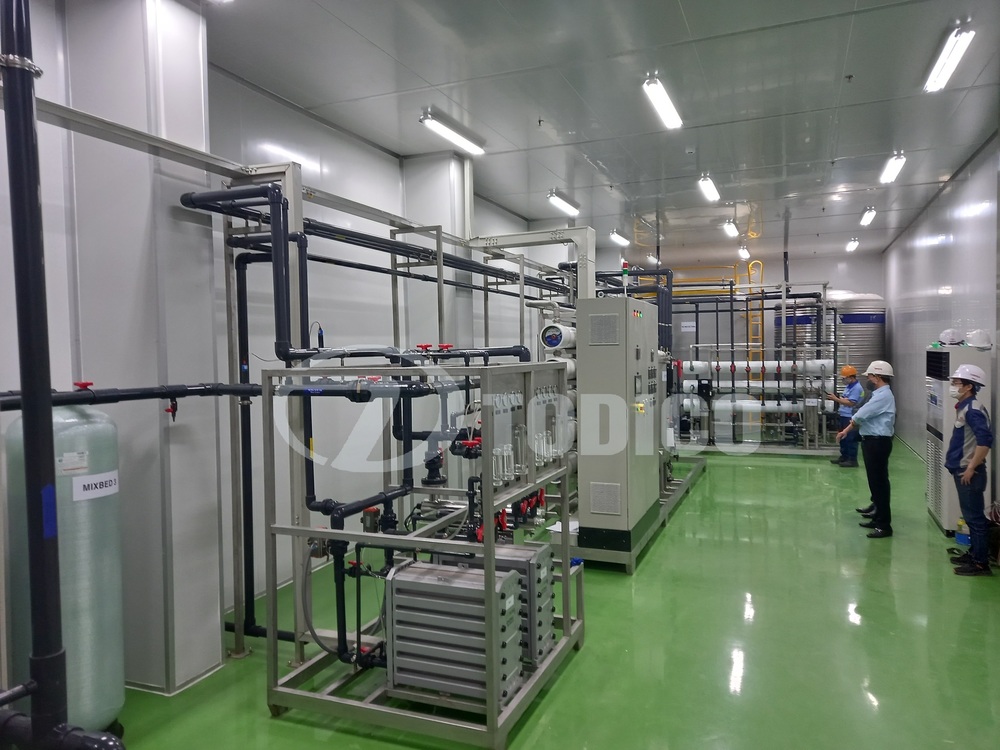 Hệ thống xử lý nước RO, DI công suất 10 m3/h