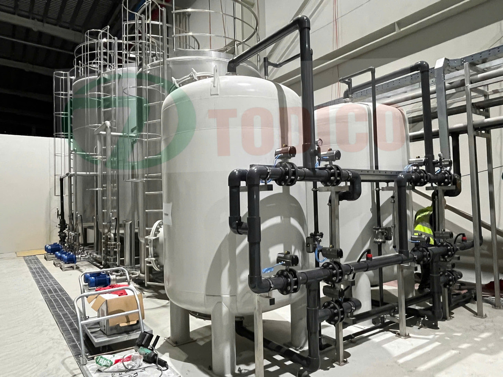 Hệ thống xử lý nước RO, DI công suất 10 m3/h