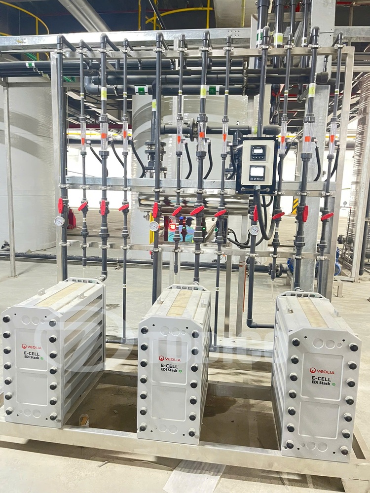 Hệ thống xử lý nước RO, DI công suất 12 m3/h